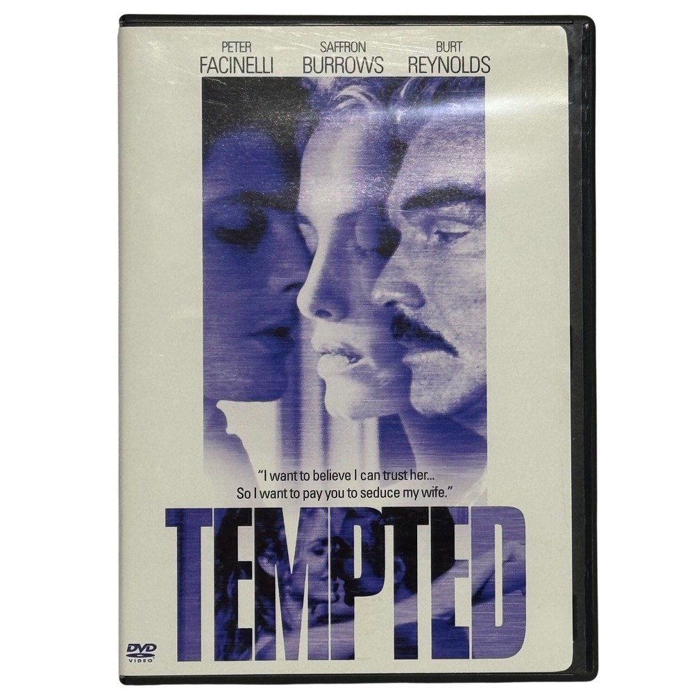 HBO‎ Tempted Burt Reynolds Saffron Burrows DVD Thriller Movie NTSC R-Rated
